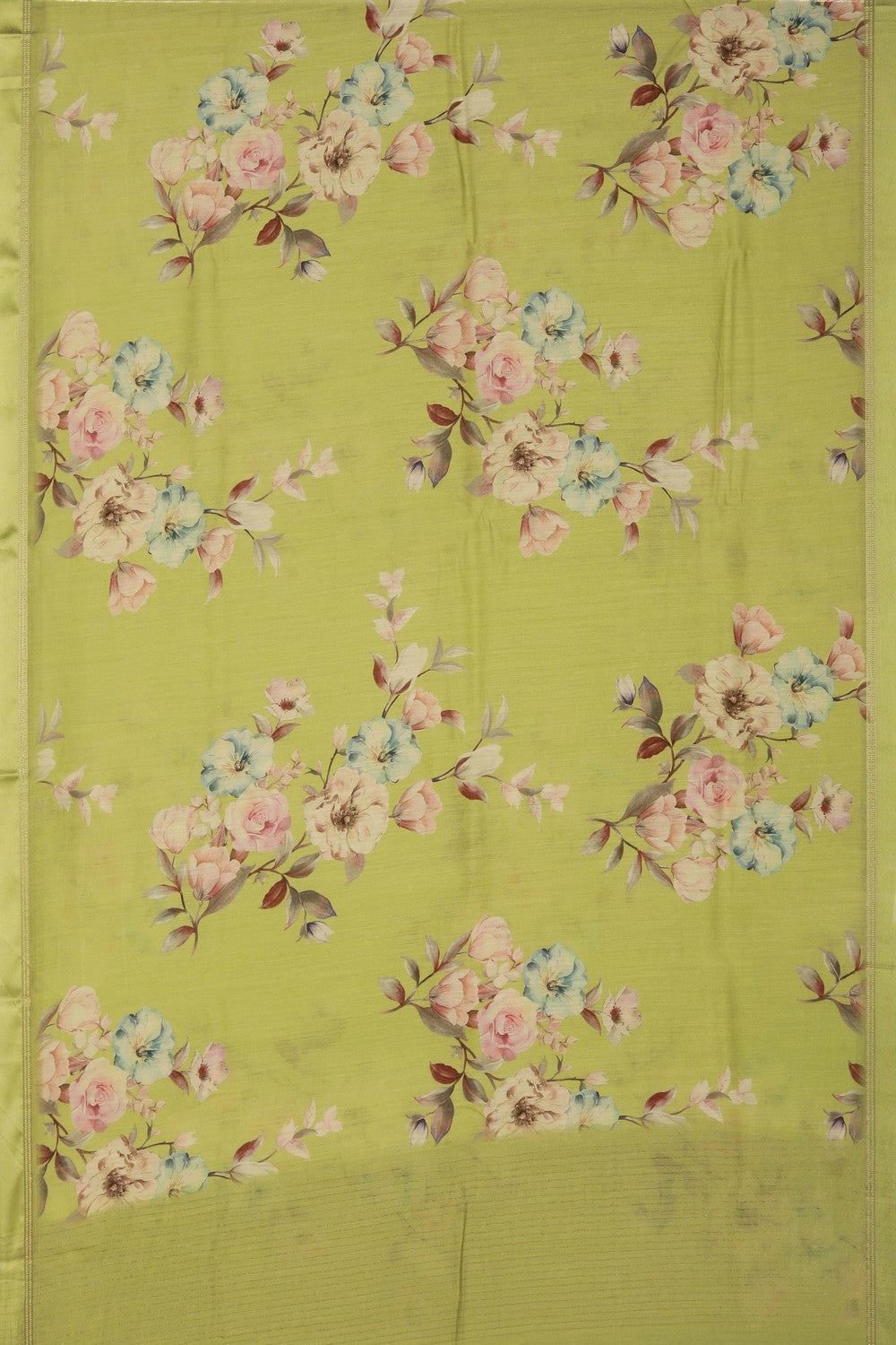 Image of A Floral Printed Saree