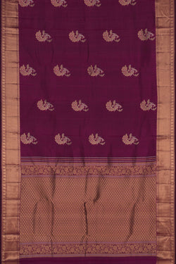 Image of South Silk Violet Saree