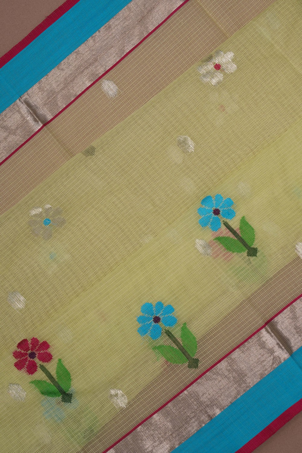 Image of Pure Zari Kota Saree