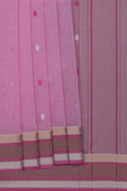 Image of Chanderi Pink Saree