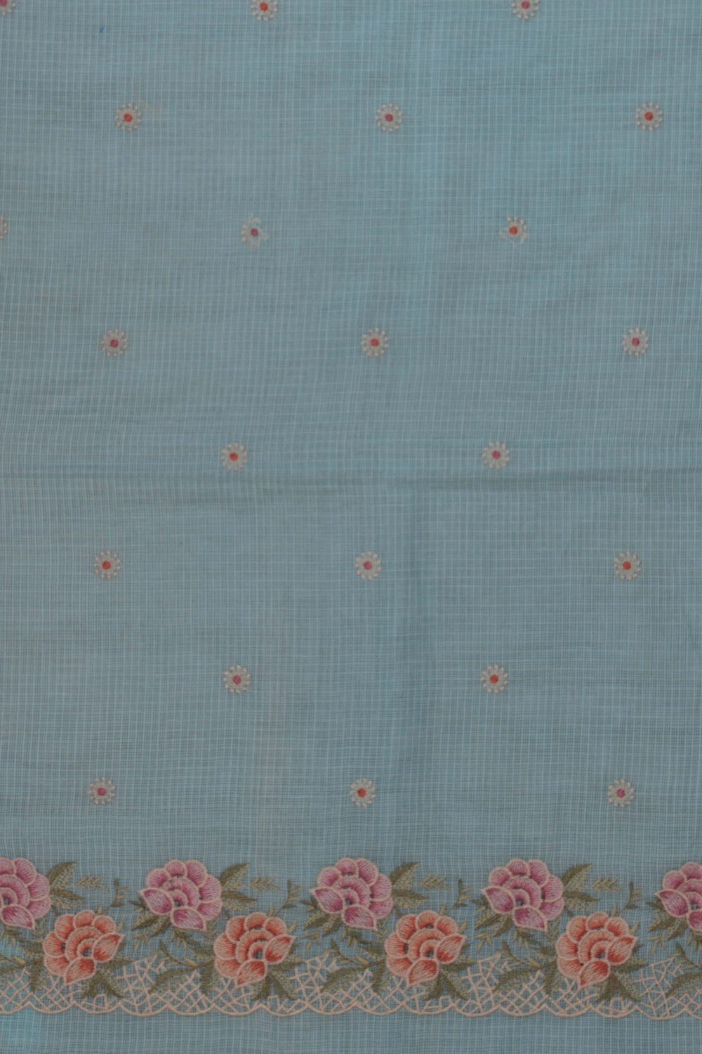 Image of Unstitched Suit Set Kota Fabric (3 Pcs Set)