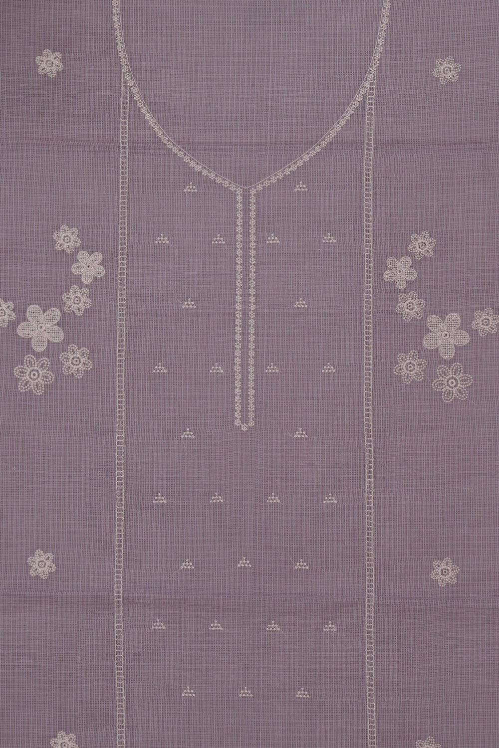 Image of Unstitched Suit Set Kota Fabric (3 Pcs Set)