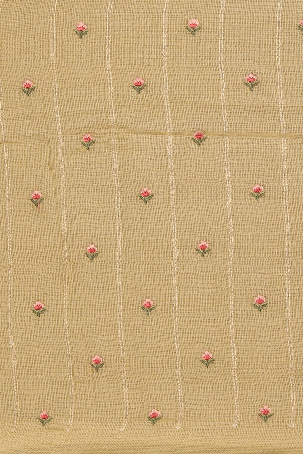 Kota Doria Unstitched Suit (3 Pcs Set)