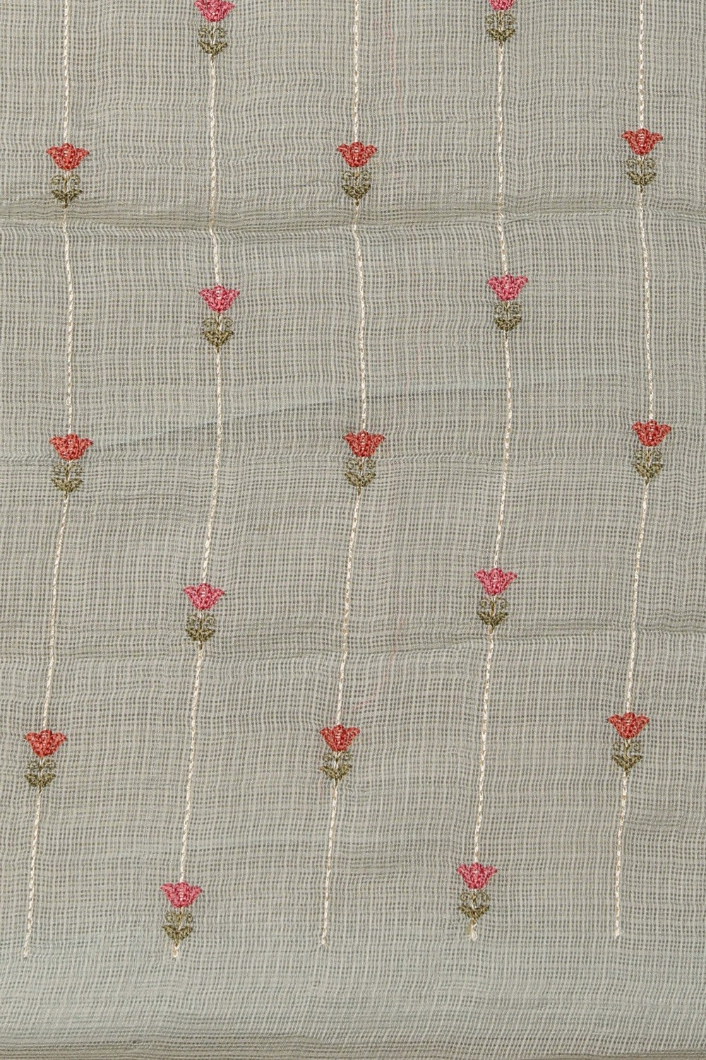Image of Kota Doria Unstitched Suit (3 Pcs Set)