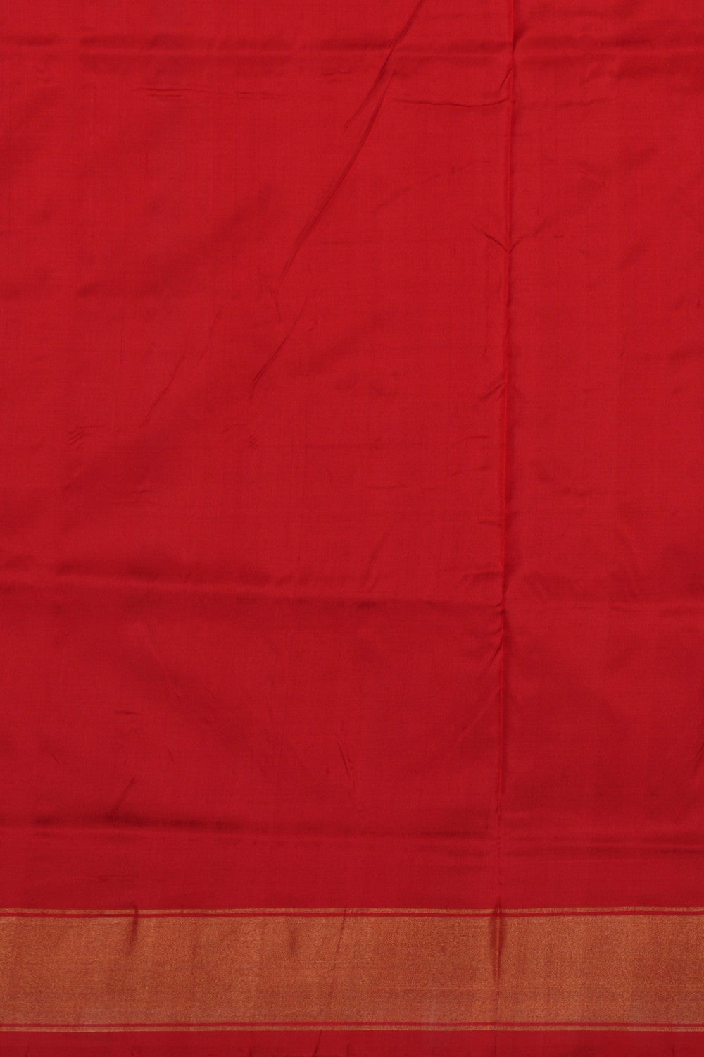 Pochampally Ikat Silk White Saree