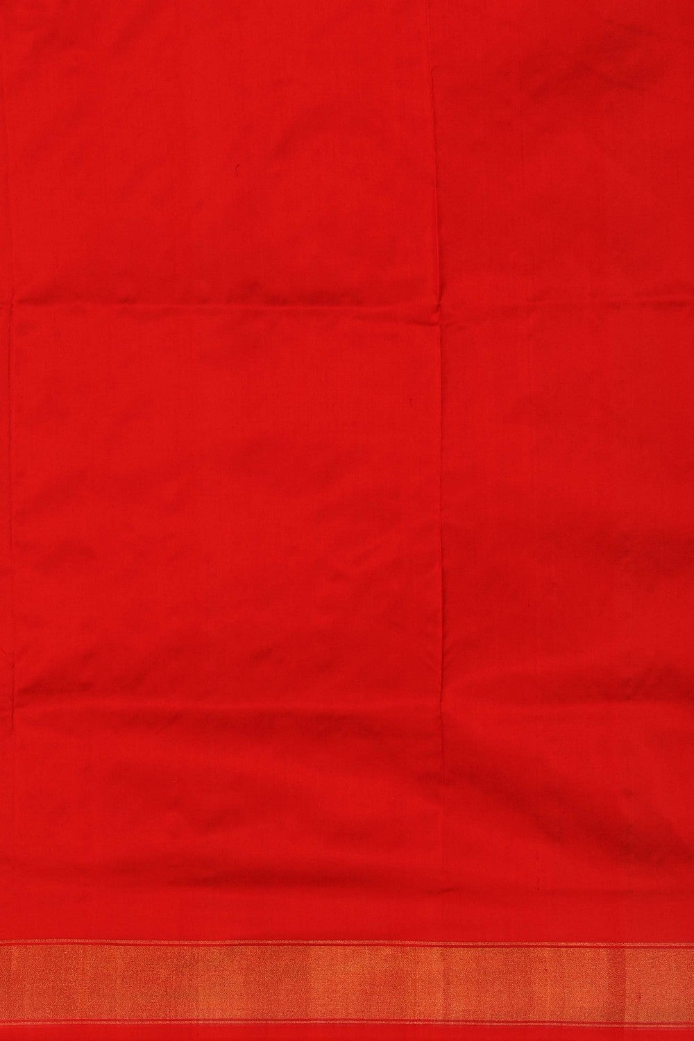 Pochampally Ikat Silk Red Saree