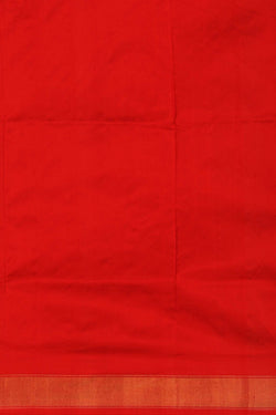 Image of Pochampally Ikat Silk Red Saree