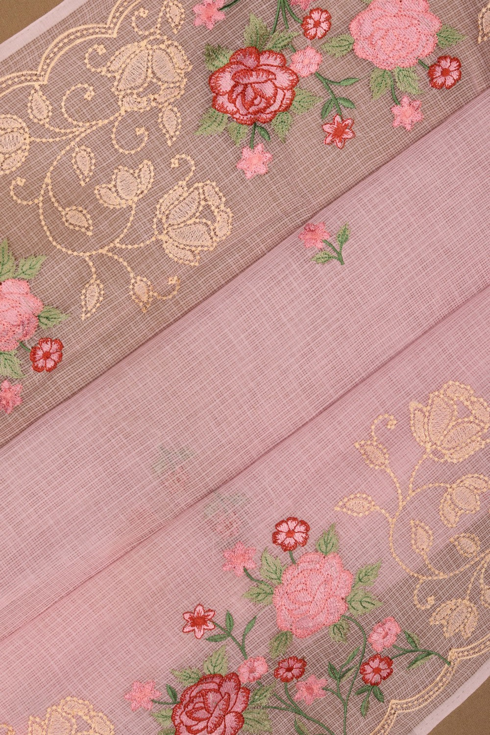 Kota Embroidery Saree