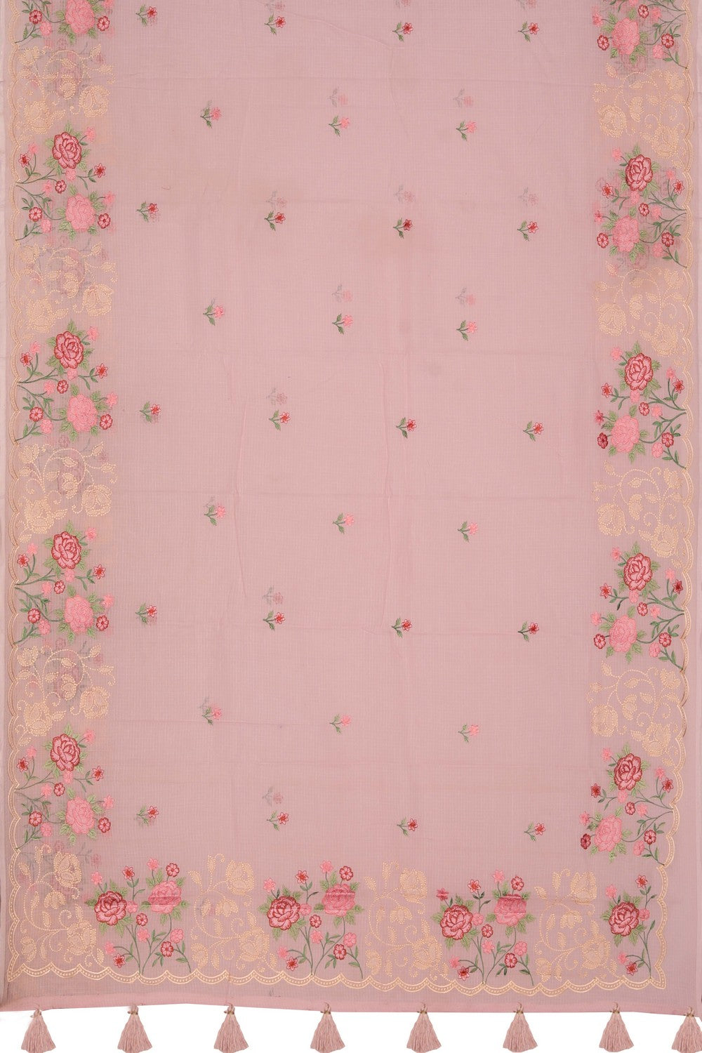 Kota Embroidery Saree