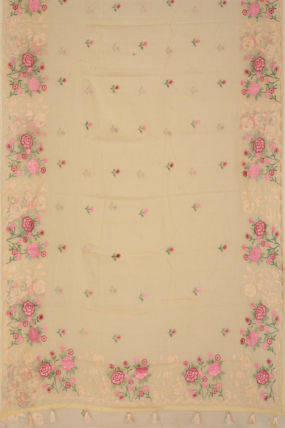 Kota Embroidery Saree