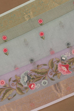Image of Kota Embroidery Saree