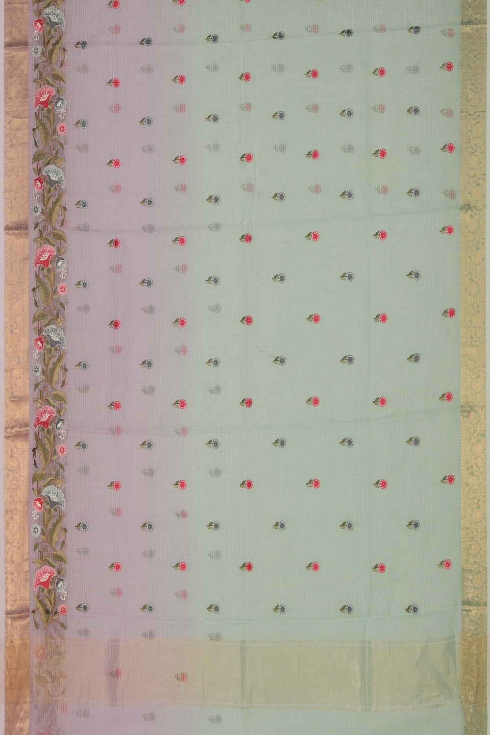 Kota Embroidery Saree