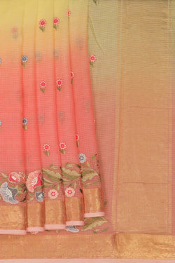 Image of Kota Embroidery Saree