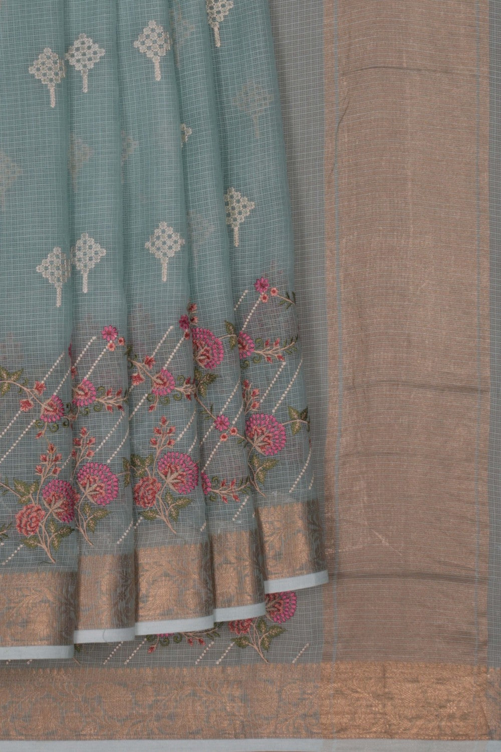 Image of Kota Embroidery Saree