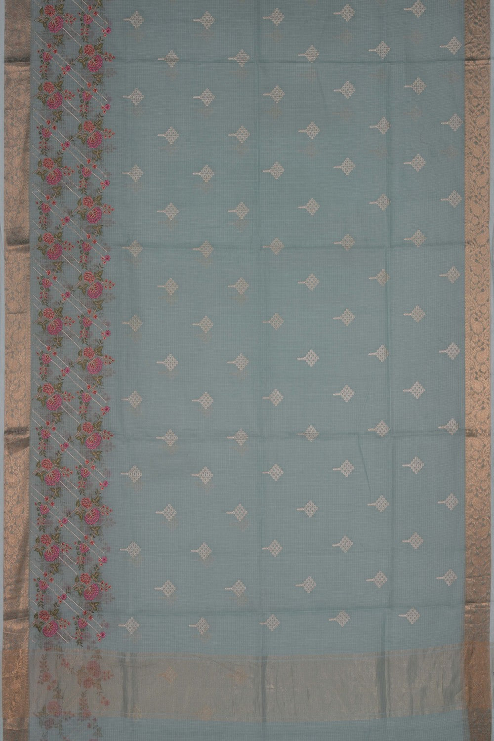 Kota Embroidery Saree