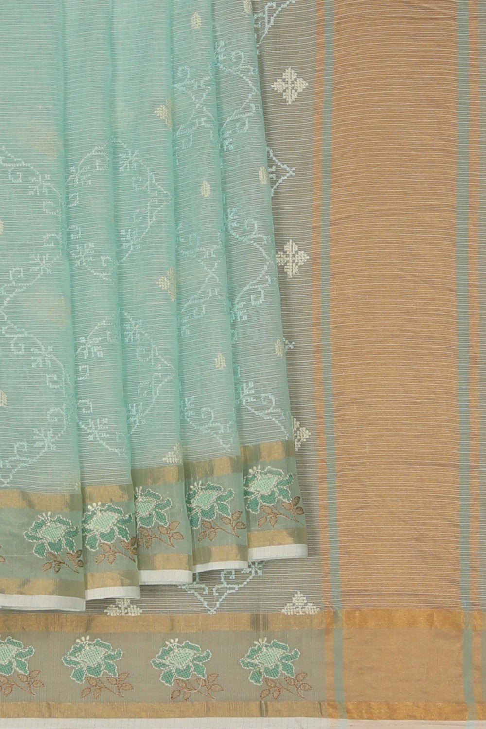 Kota Embroidery Saree