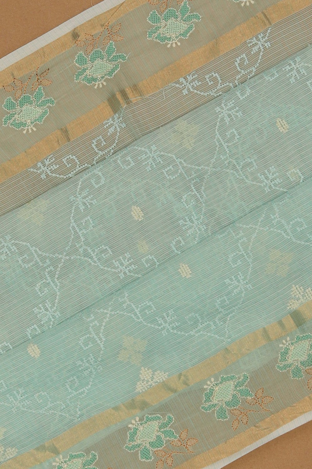 Kota Embroidery Saree