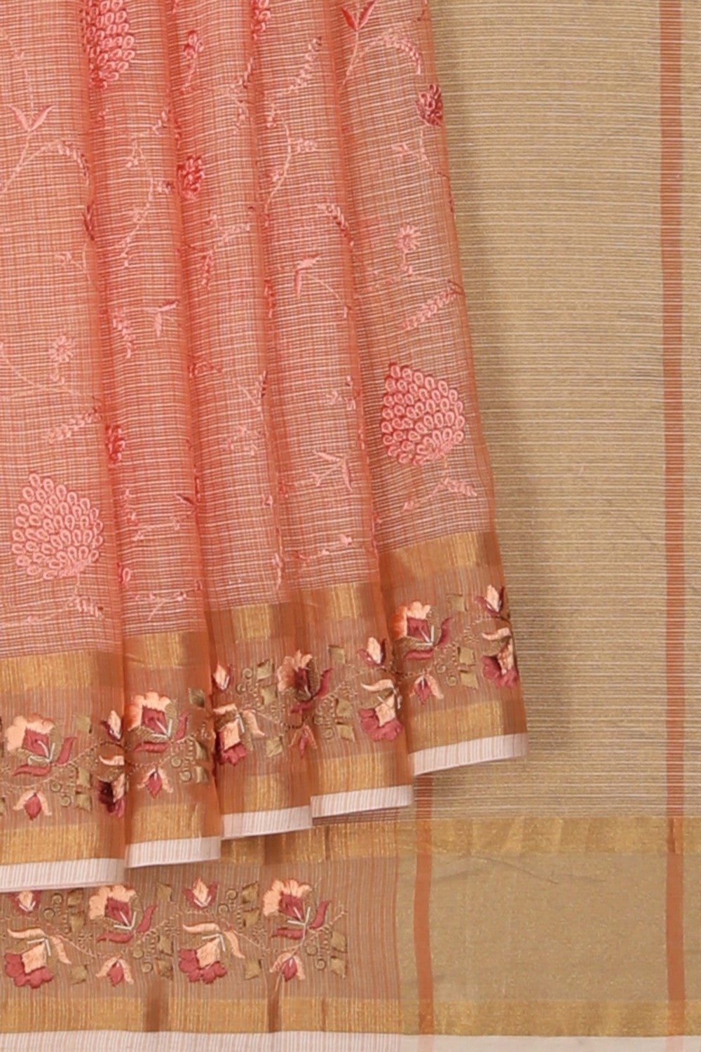 Kota Embroidery Saree