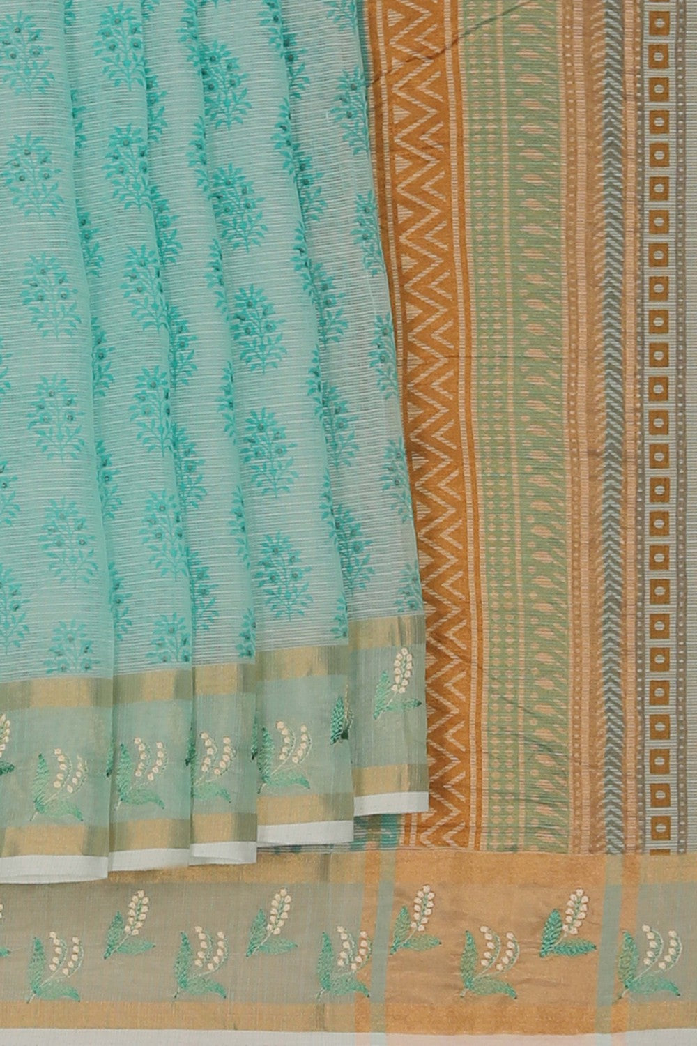Kota Embroidery Saree