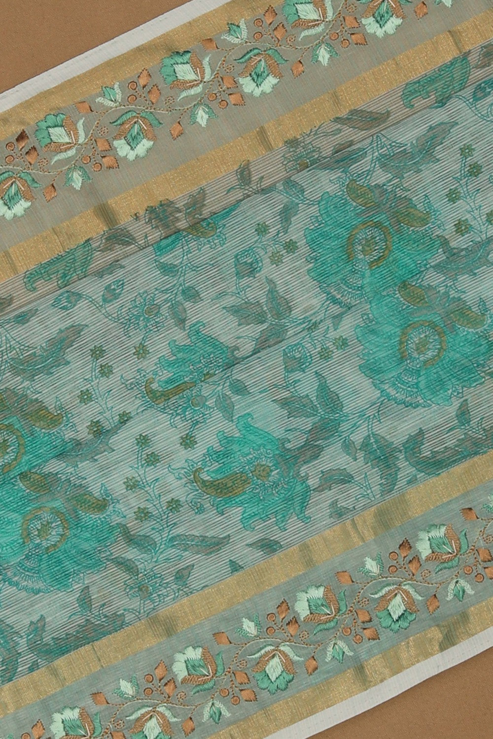 Kota Embroidery Saree