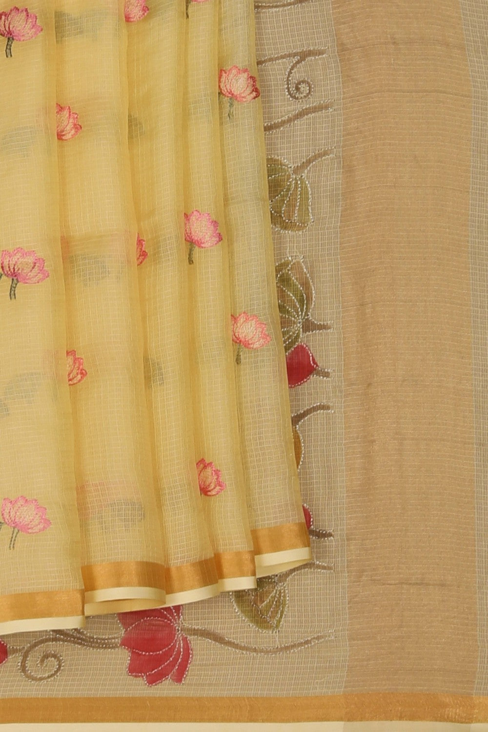 Kota Embroidery Saree