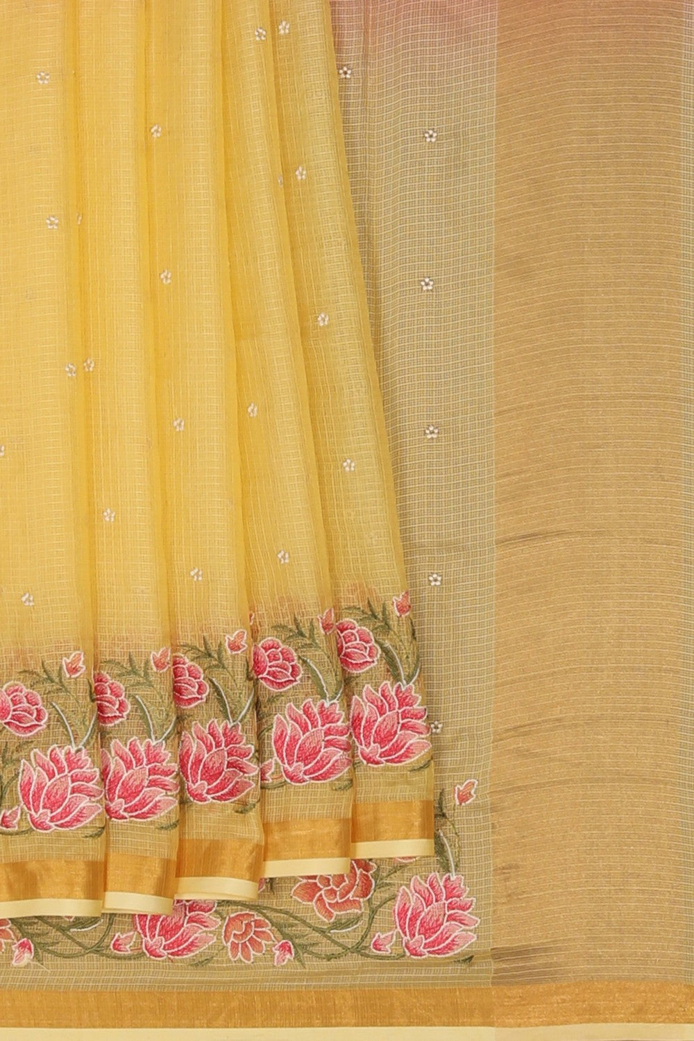 Kota Embroidery Saree
