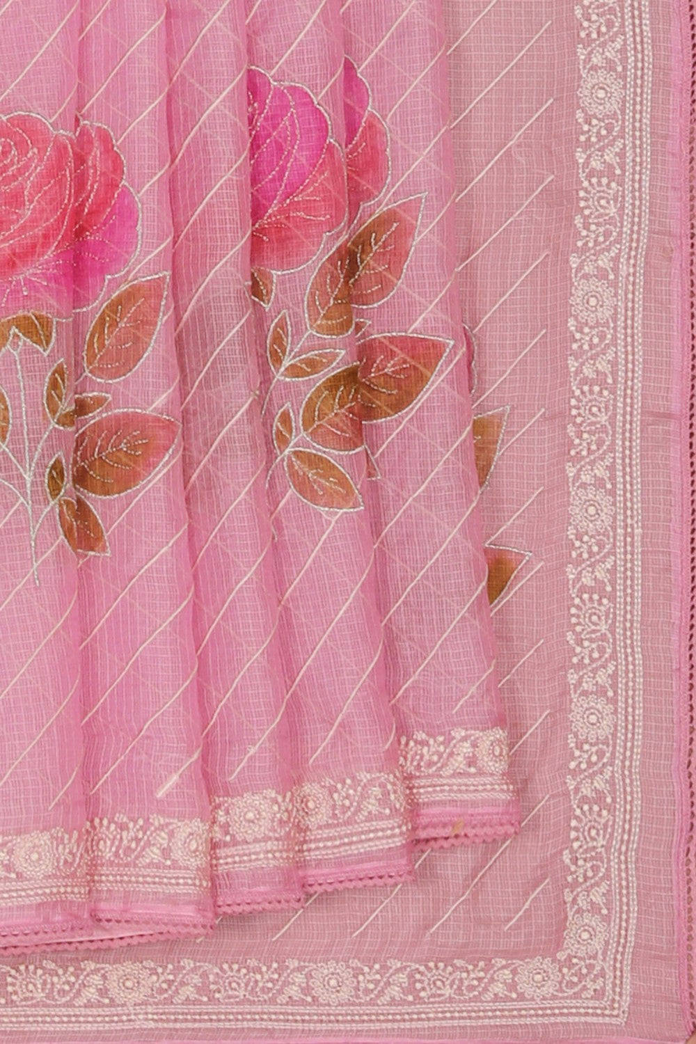 Kota Embroidery Saree