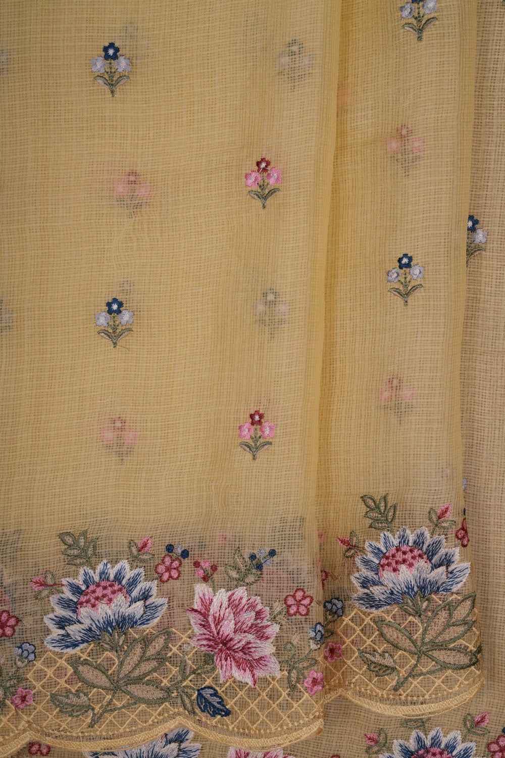 Image of Kota Embroidery Saree