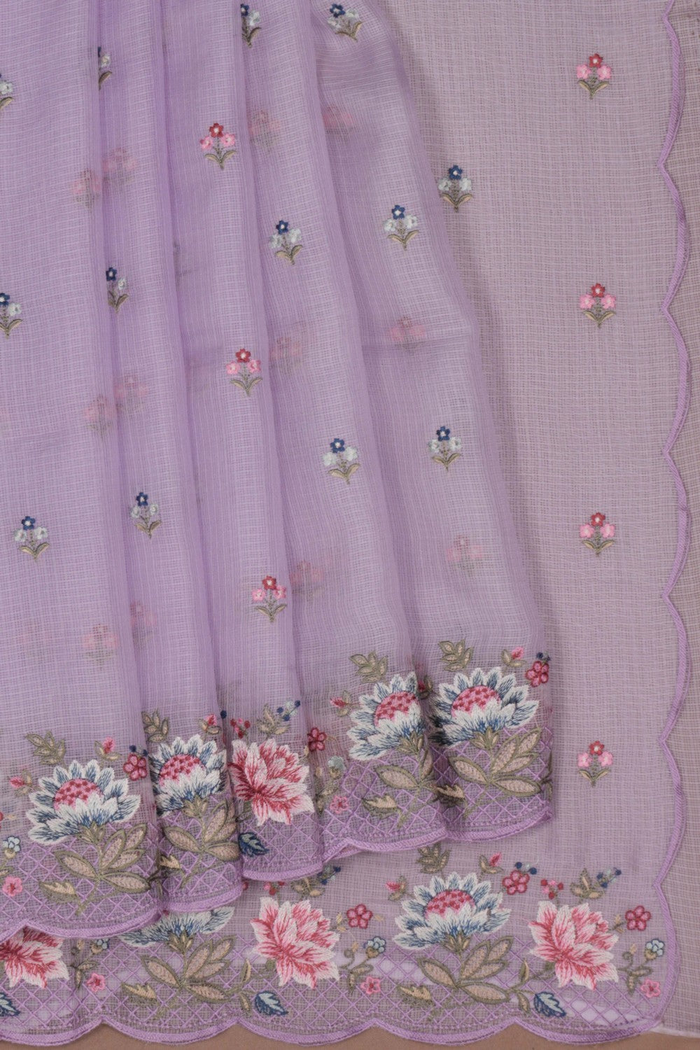 Image of Kota Embroidery Saree