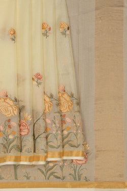 Image of Kota Embroidery Saree