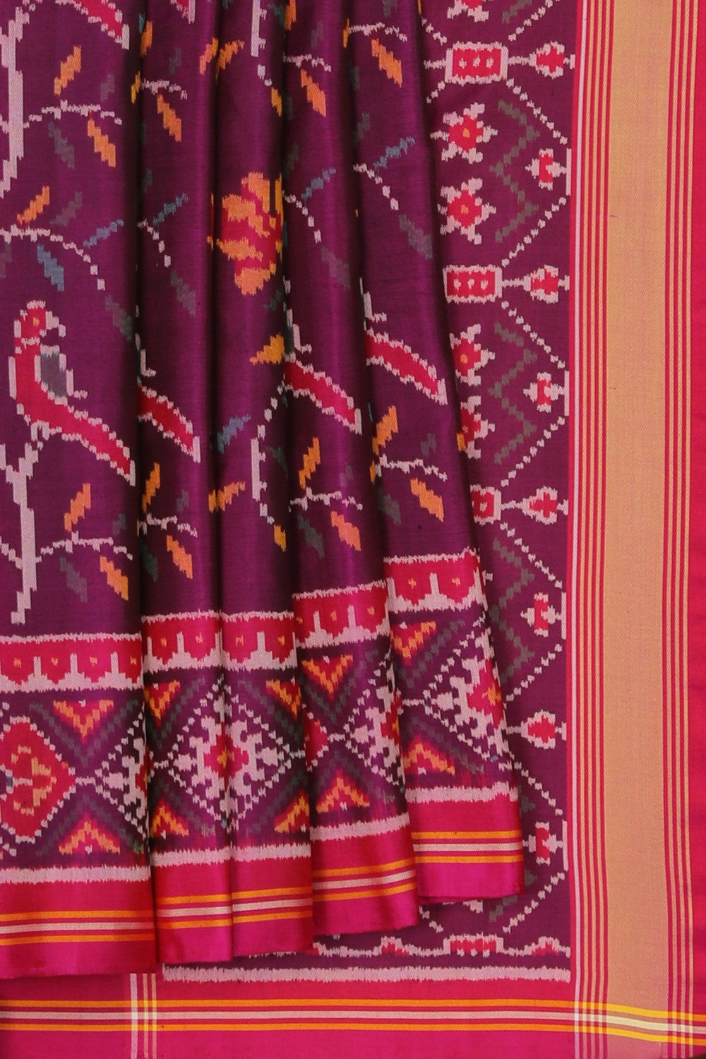 Rajkot Patola Purple Saree