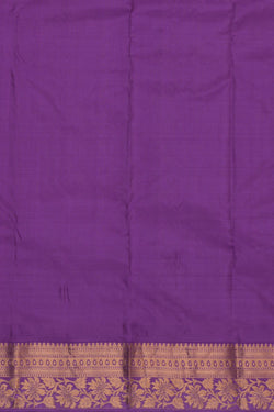 Image of South Silk Purple Saree
