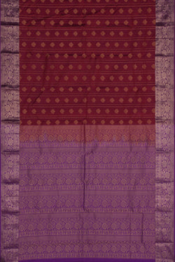 Image of South Silk Kumkum Red Saree