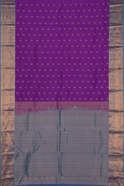 Image of South Silk Purple Saree