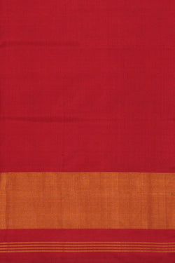 Image of Rajkot Patola Silk Red Saree