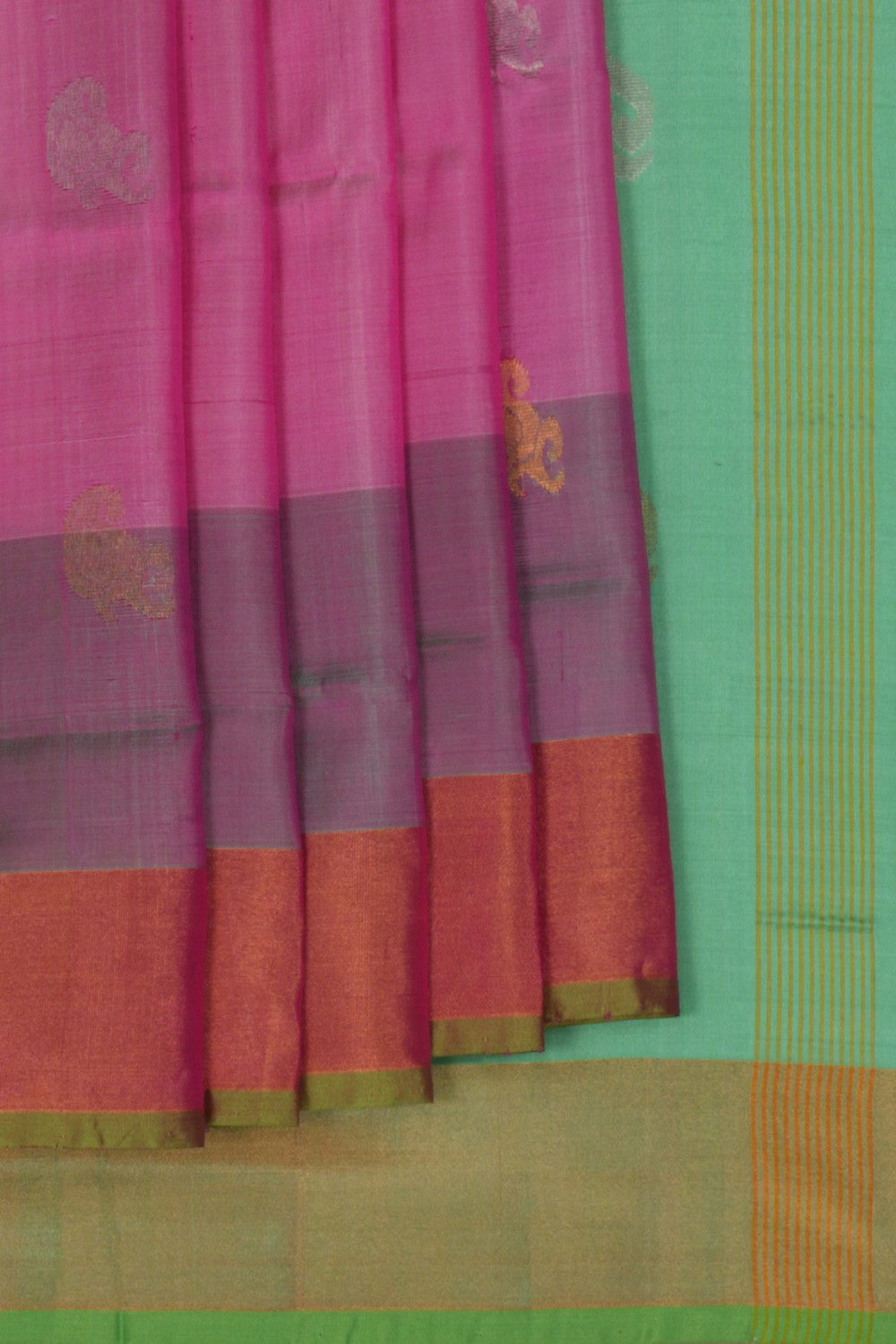 Uppada Silk Pink Saree