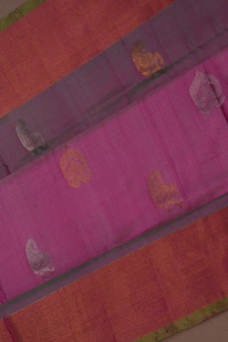 Image of Uppada Silk Pink Saree