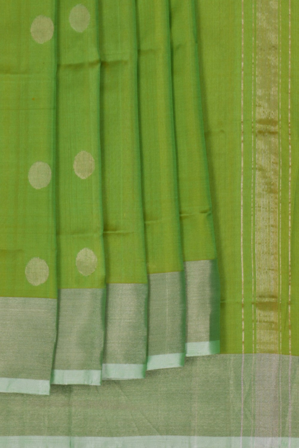 Uppada Silk Green Saree