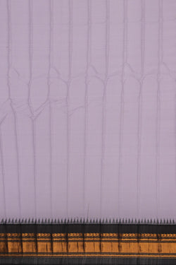 Image of Gadwal Cotton Silk Lavender Purple Saree