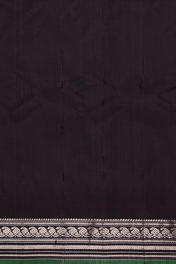 Image of Gadwal Kattam Sea Blue Saree