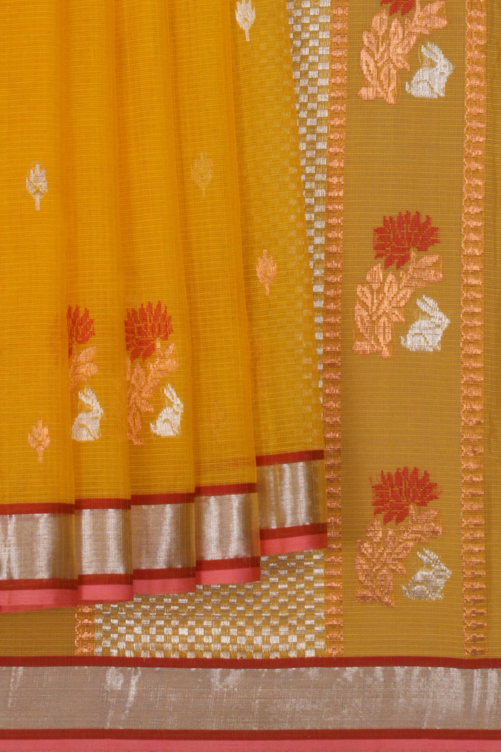 Image of Pure Zari Kota Saree