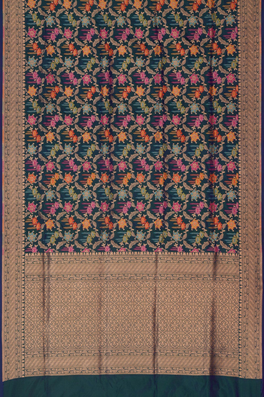 Image of Banarasi Katan Rangkat Saree