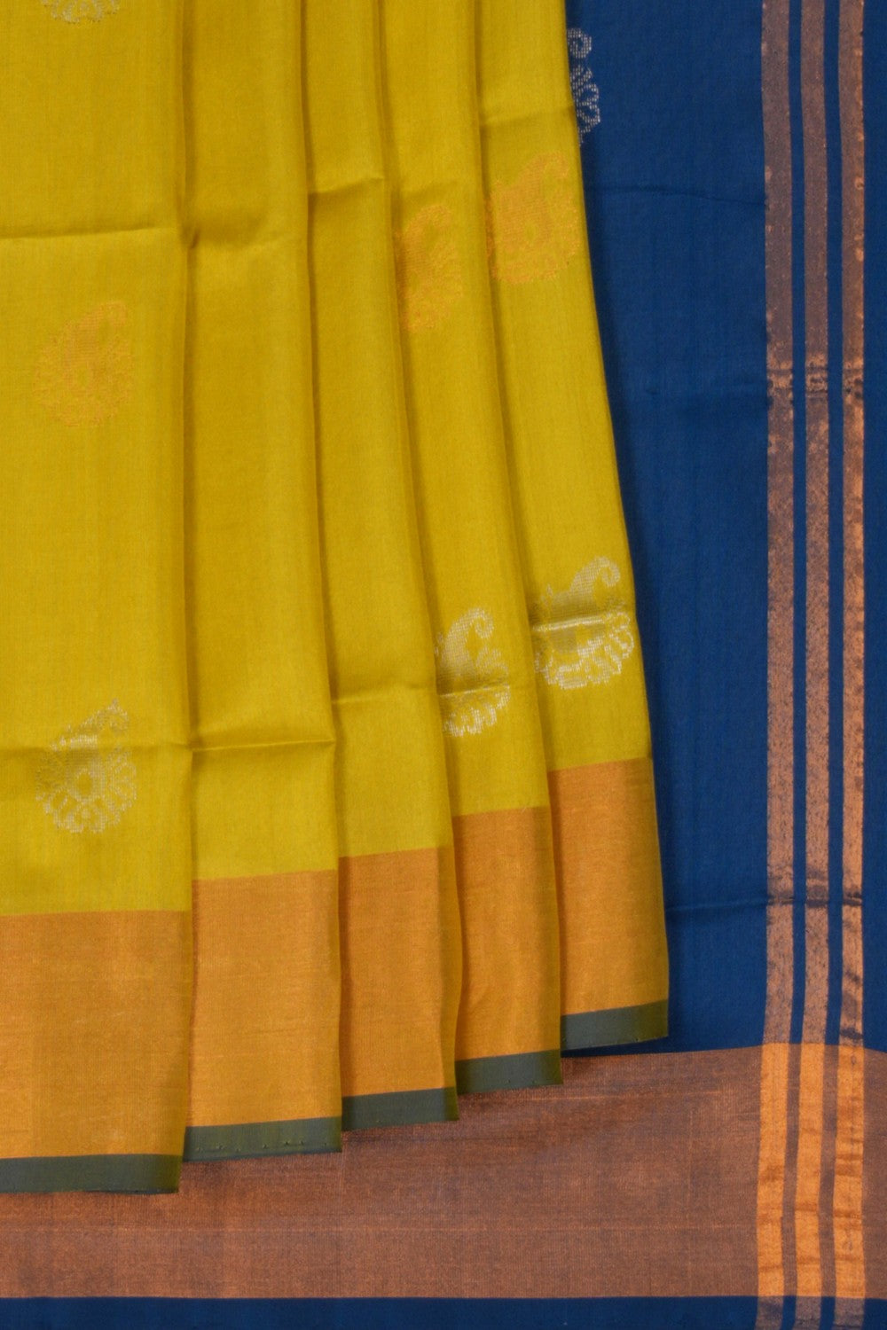 Uppada Silk Spring Green Saree