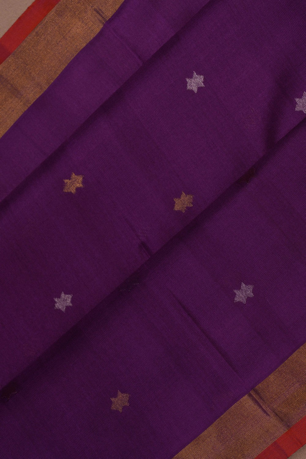 Uppada Violet Silk Saree