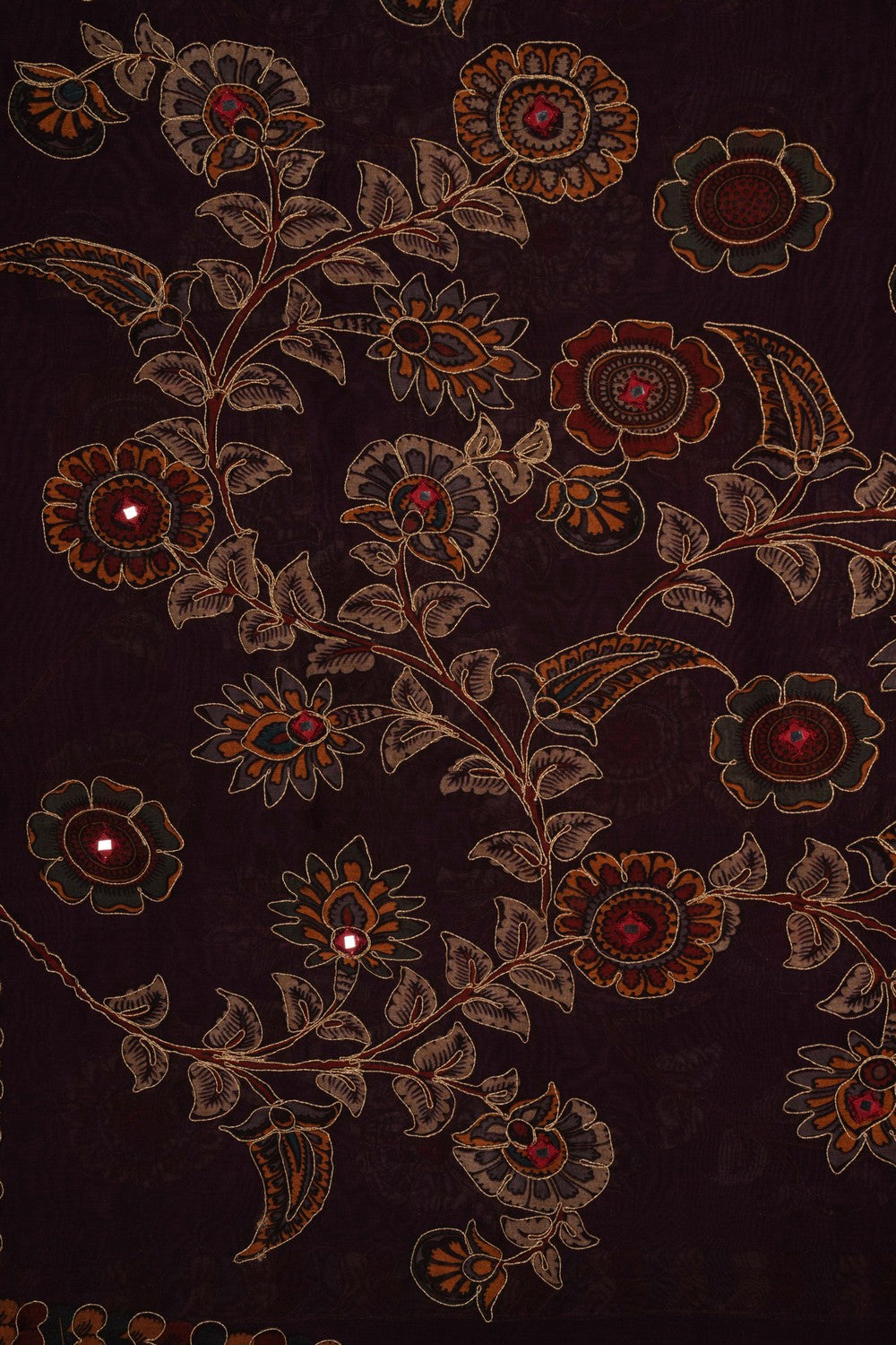 Image of Chanderi Embroidery Dupatta