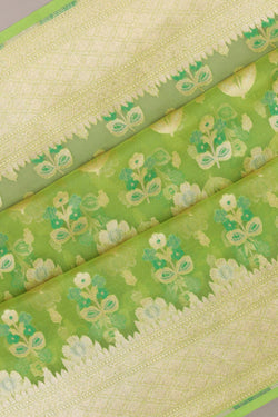 Image of Kora Silk Brocade Saree