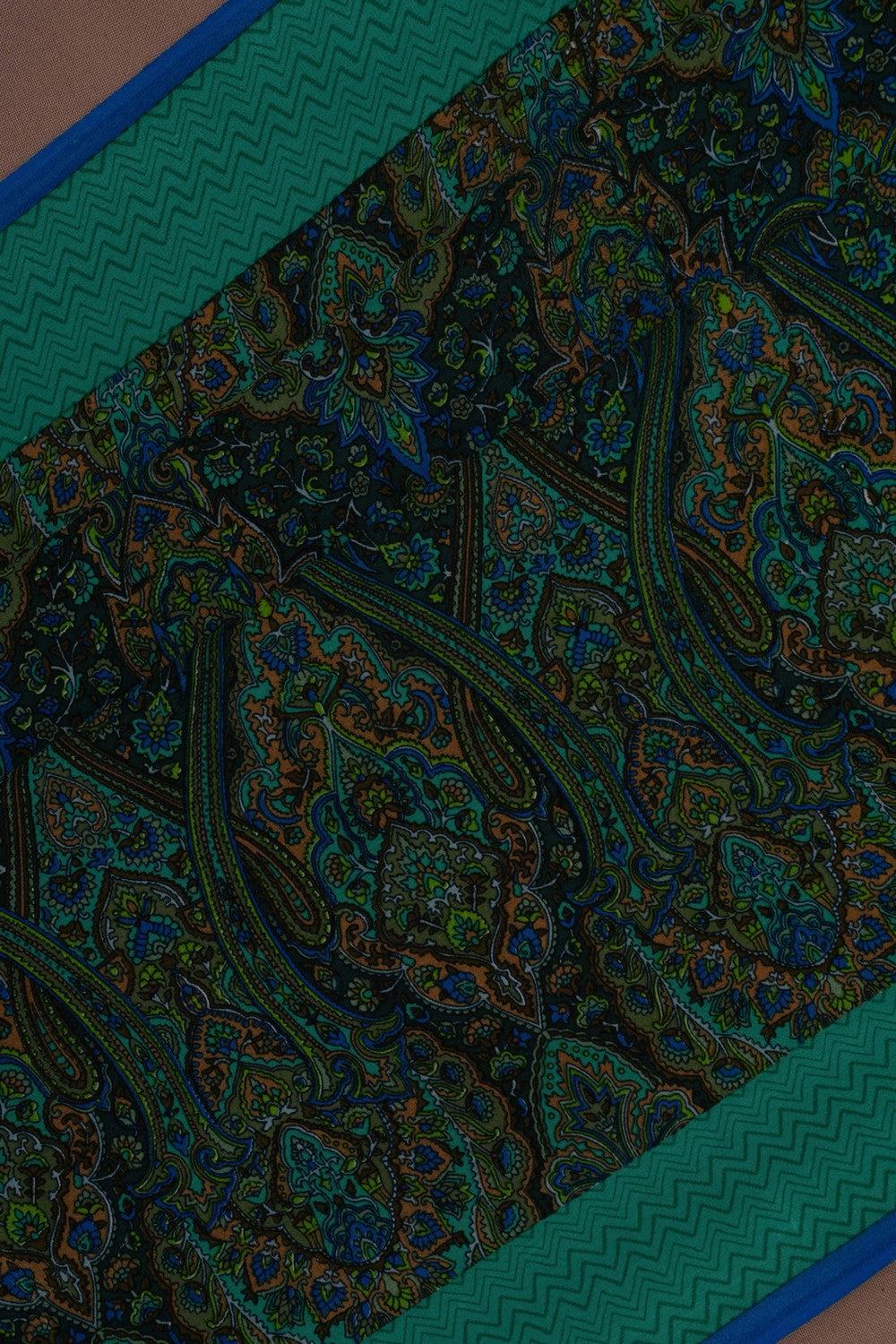 Image of A Printed Crepe Silk Saree