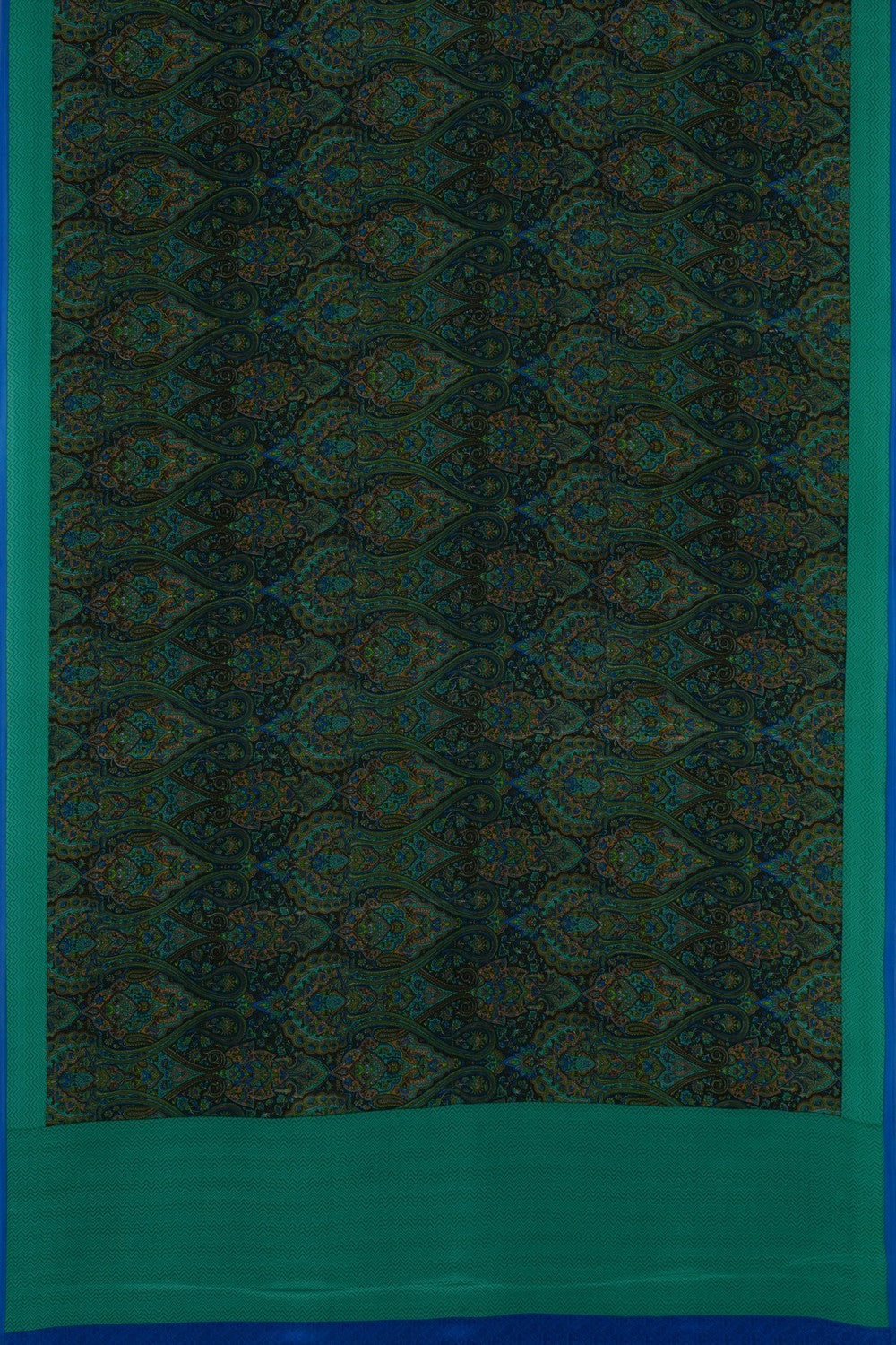 Image of A Printed Crepe Silk Saree