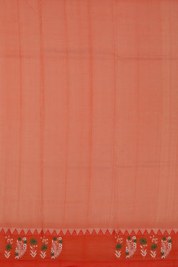 Image of Mangalgiri Silk Embroidery Saree
