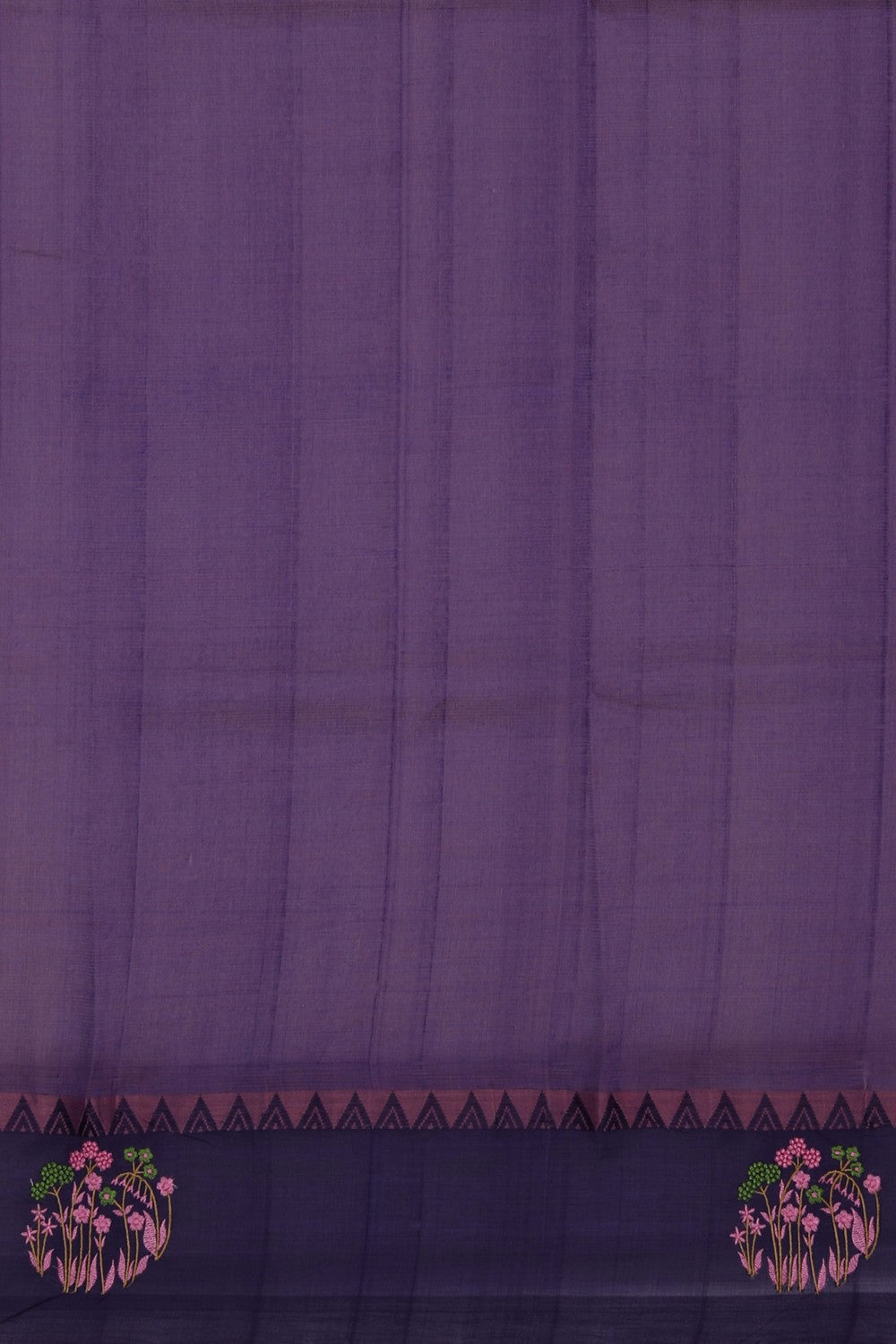 Image of Mangalgiri Silk Embroidery Saree